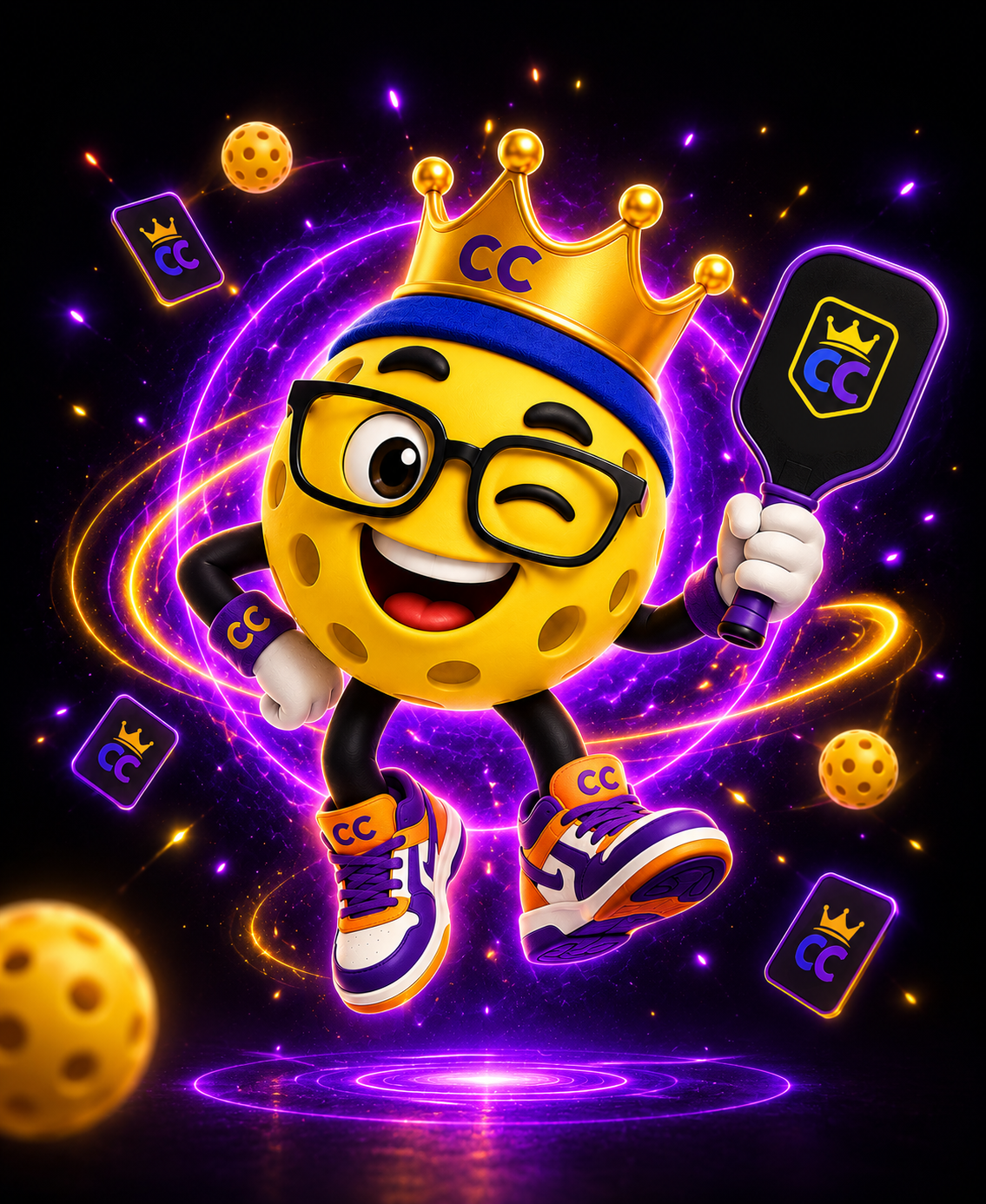 Court Chaos mascot